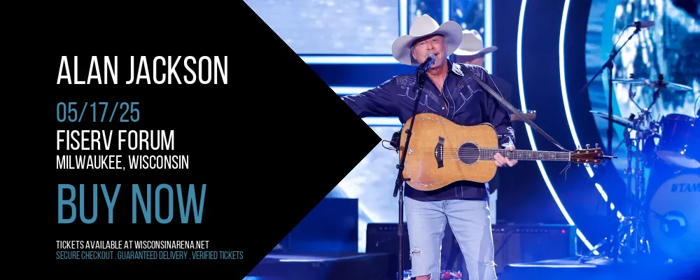 Alan Jackson at Fiserv Forum