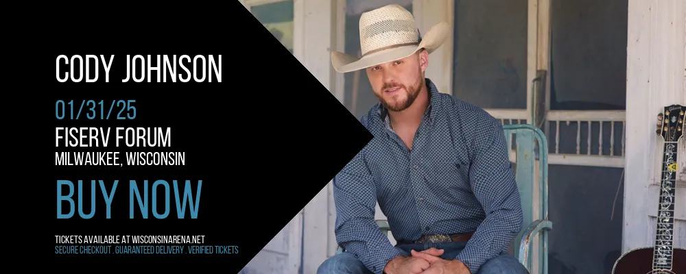 Cody Johnson at Fiserv Forum